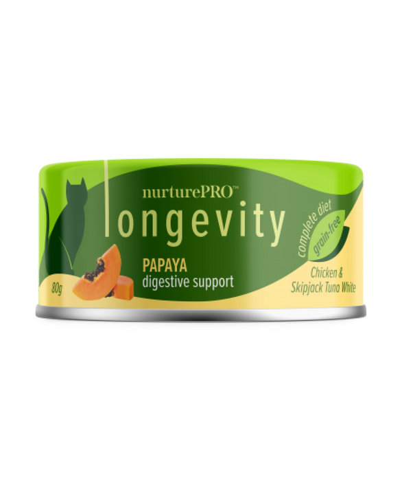 Nurture Pro Longevity Chicken And Skipjack Tuna White Meat 80g X24