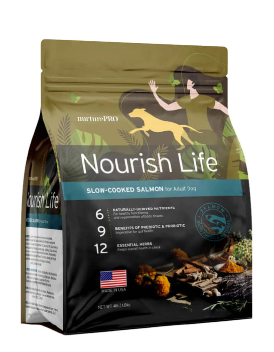 Nurture Pro Nourish Life Formula for Puppy & Active Adult Dry Dog Food 300g Kibble Pet Food