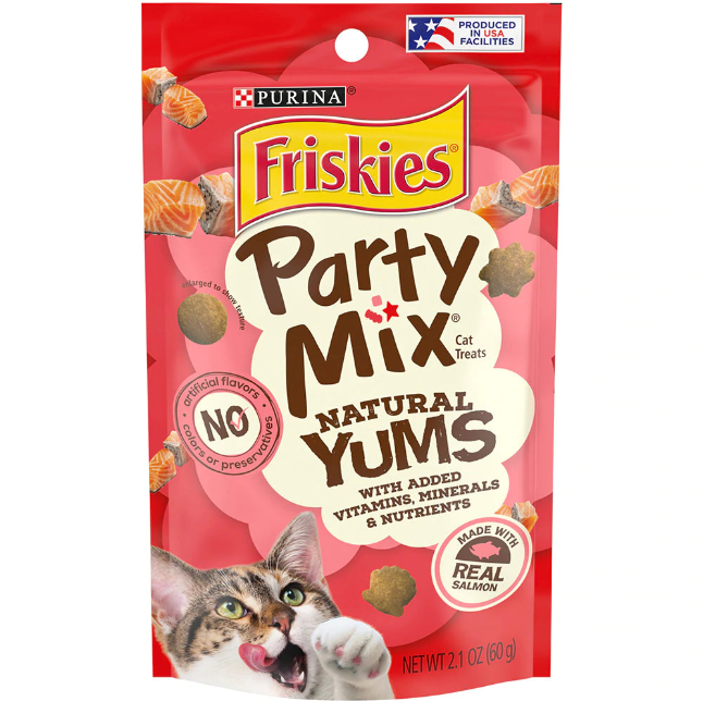 FRISKIES Party Mix Natural Yums 60g