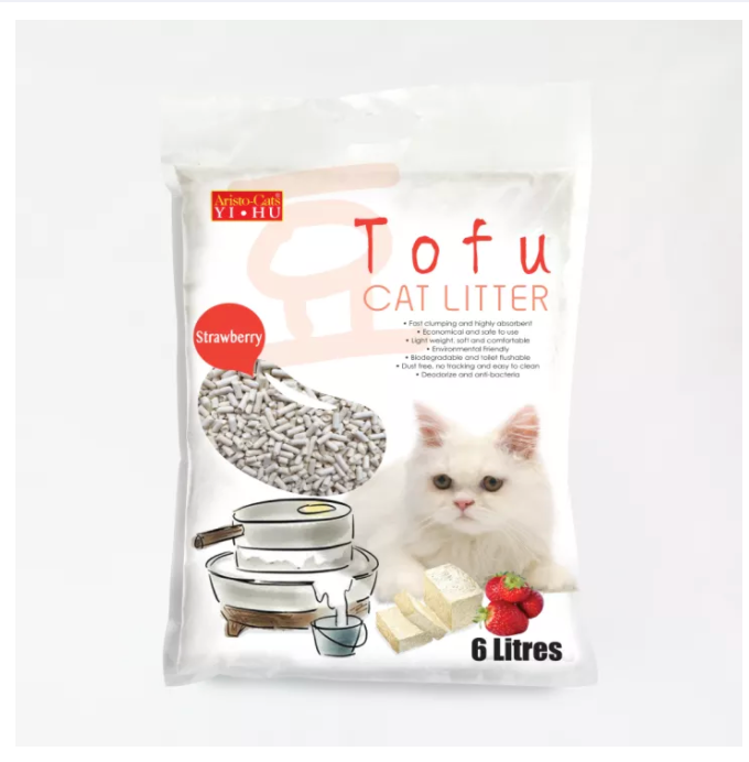 Aristo Cats Tofu Cat Litter 6L x6 (5 Option) — Cats Garage