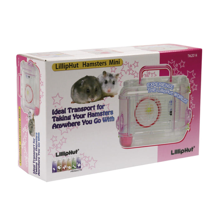Wild Sanko Lilliphut Hamster Mini Cage Pink