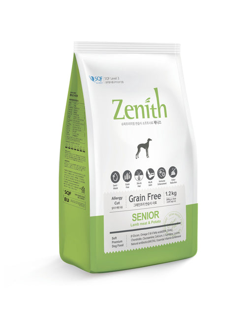 Bow Wow Zenith Soft Kibble Senior Lamb & Potato Dry Dog Food 3kg