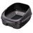 Unicharm Deo Toilet Half Cover Cat Litter Box (Dark Grey)