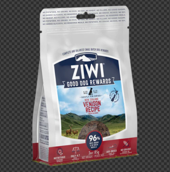 Ziwi Peak Good Dog Rewards Air Dried Recipe Dog Food 85g