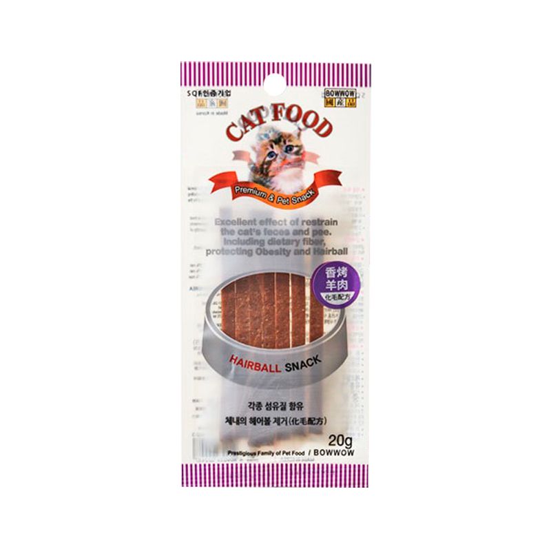 Bow Wow Lamb Jerky Slice Cat Treat 20g