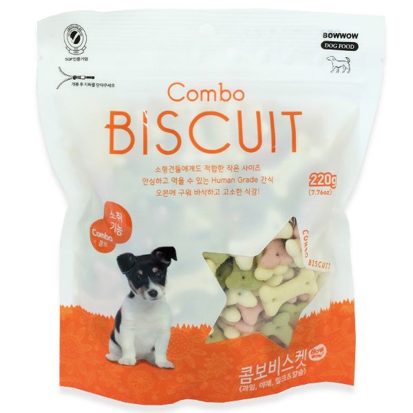 Bow Wow Dog Combo Biscuit 220g